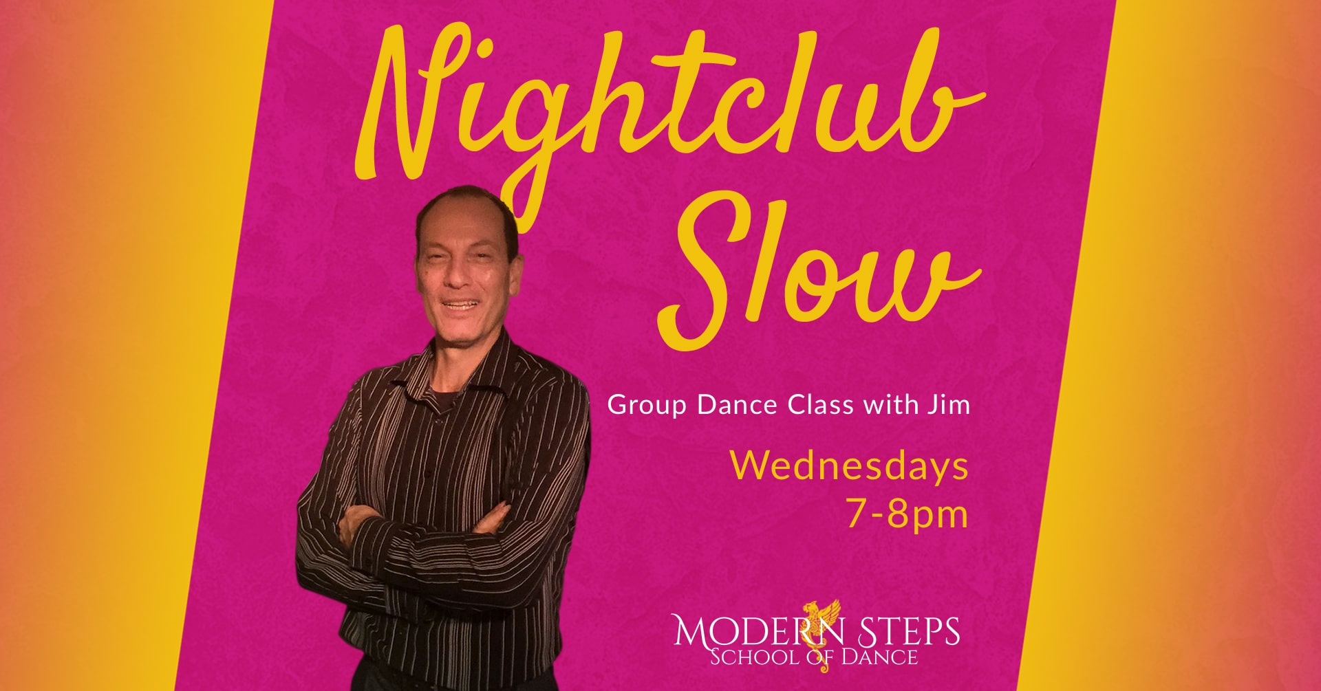 Nightclub Slow group dance classes with Jim at Modern Steps Dance Studio in Naples Florida