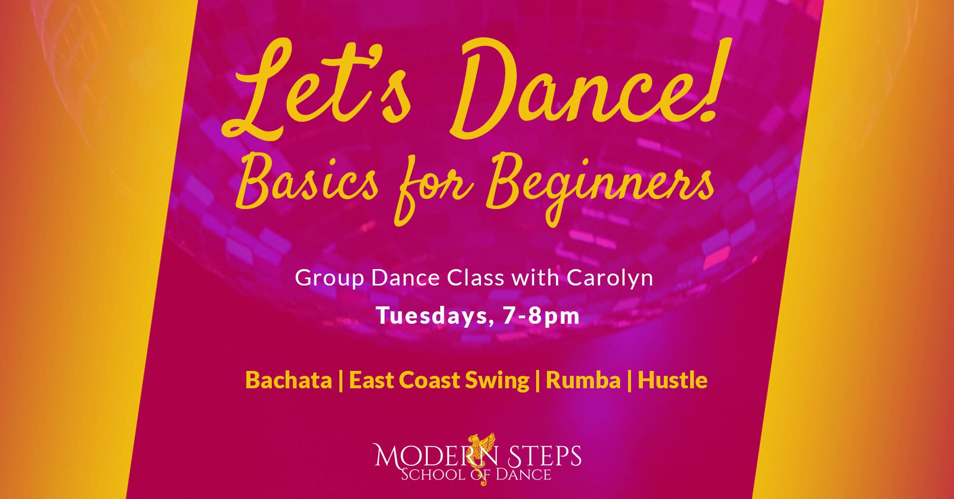Modern Steps School of Dance Naples Florida The Hustle Dance Classes - Group Ballroom Dance Lessons - Naples Florida Things to Do -- Let's Dance! Basics for Beginners with Carolyn Bivens