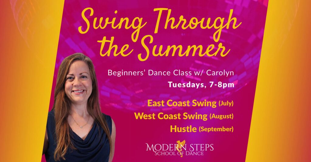 Modern Steps School of Dance Naples Florida Dance Classes - Group Ballroom Dance Lessons - Naples Florida Things to Do -- Let's Dance! Basics for Beginners with Carolyn Bivens: Swing Through the Summer